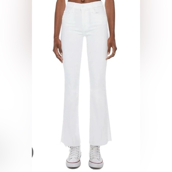MOTHER Denim - MOTHER Off-White Denim Courduroy Jeans